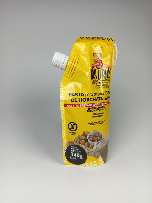 Horchata de mani en pasta. Facil de elaborar.